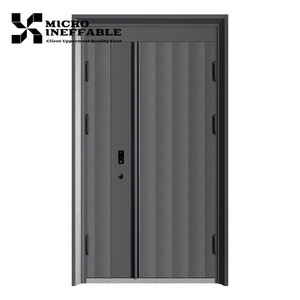 Fabriek Odm/Oem Met Ce-Certificering, Moderne Stalen Anti-Diefstal Beveiliging Toegangsdeur, Appartement Metalen Deur Ontwerp - Product Image 2