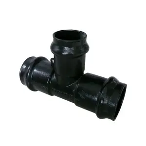 Projets de canalisation d'eau ISO2531 En545 En598 k12 pn10 Raccord de tuyau à douille en fonte ductile
