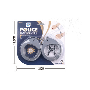 Menottes de qualité <span class=keywords><strong>en</strong></span> vente <span class=keywords><strong>en</strong></span> <span class=keywords><strong>ligne</strong></span>, produit de divertissement, accessoires de policier pour enfants - Product Image 1