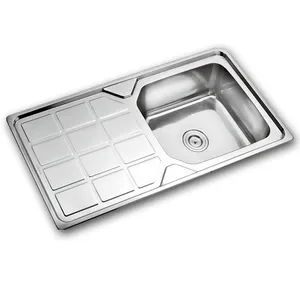 Kitchen Sink Prices Stainless Bowl Stainless Steel Graphic Design Modern in Peru Currency Polished 100x50cm Kitchen Double 20pcs