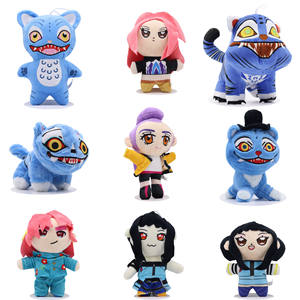 Nouvelle poupée de chasse à la sorcière de style européen et américain, poupée de dessin animé, tigre, <span class=keywords><strong>pie</strong></span>, peluche, vente en gros en stock - Product Image 1