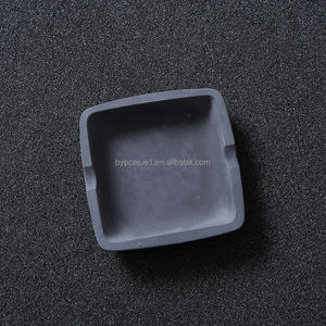 Cendrier en béton coloré de haute qualité pour la forme carrée de barre de <span class=keywords><strong>bureau</strong></span> à domicile Logo personnalisé en boîte cendrier sans fumée pour cigares - Product Image 4