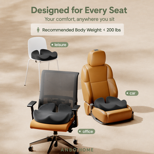 Cojín <span class=keywords><strong>de</strong></span> Asiento <span class=keywords><strong>de</strong></span> Espuma Viscoelástica <span class=keywords><strong>de</strong></span> 12 cm <span class=keywords><strong>de</strong></span> Grosor, <span class=keywords><strong>de</strong></span> Rebote Lento, para Silla <span class=keywords><strong>de</strong></span> Oficina, Antideslizante y Transpirable, Listo para Enviar - Product Image 6