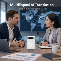 Carte d'enregistrement vocal IA portable ultra-mince (6,5 mm) pour réunions, conversion audio-texte et traduction multilingue – Vente en gros B2B