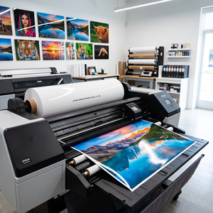 Papier <span class=keywords><strong>photo</strong></span> satiné brillant RC 260 g/m² en rouleau, imperméable, encre pigmentée, jet d'encre, 12, 17, 24, 36, 42, 50 pouces <span class=keywords><strong>x</strong></span> 30 m pour imprimante de <span class=keywords><strong>format</strong></span> mini-laboratoire - Product Image 6