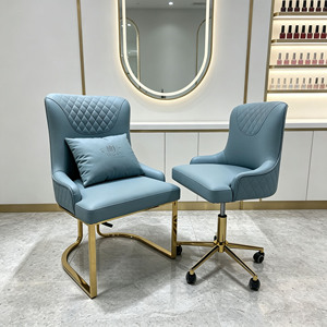 Mobilier de salon de luxe, équipement de salon de beauté, fauteuil client, station de pédicure pour salon de manucure, fauteuil pour client - Product Image 4