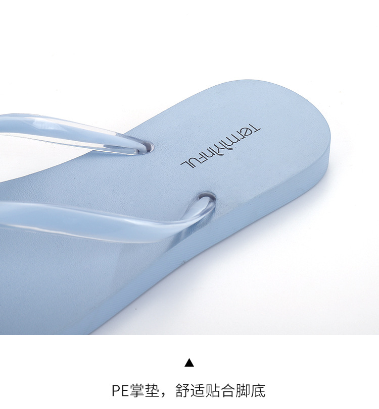 High Quality Ladies Jelly PVC Flip Flops Slipper Women Summer Beach Casual Shoes