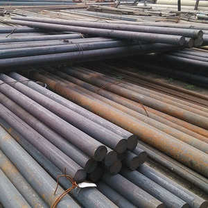 Barra Redonda de Acero Aleado AISI Q195 Q235 Q355 Laminada en Caliente para Servicios de Soldadura y Corte, Barra de Acero Estructural - Product Image 3