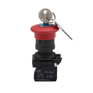 Interrupteur à bouton-poussoir en aluminium IP65 10A 1NO pouvant être combiné avec d'autres composants pour créer une boîte de commande personnalisée - Product Image 3