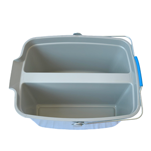 Seau de nettoyage à double compartiment avec séparateur et poignée pour l'entretien ménager des hôtels, des hôpitaux et l'usage commercial des services d'entretien - Product Image 5
