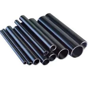 China Factory Price Black Powder Coated Galvanized Steel Pipe