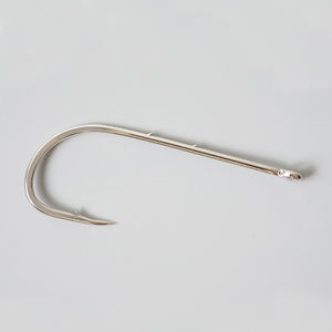 1 pz aquila artiglio Offset ami da pesca Bulk gambo lungo amo da pesca con <span class=keywords><strong>2</strong></span> attrezzatura spinato - Product Image 5