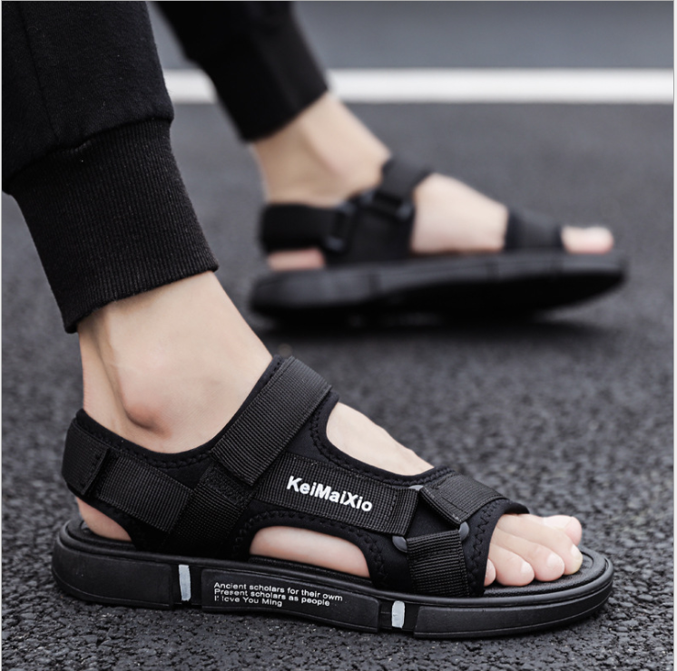 Летние уличные новые сандалии; Дизайнерская Повседневная трендовая пляжная обувь; Дизайнерские сандалии для мужчин; Известные бренды для мужчин