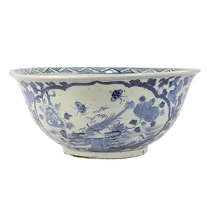 RZPJ03 porcelana china grande pintada a mano decoración del hogar cerámica tazón grande <span class=keywords><strong>maceta</strong></span> - Product Image 1