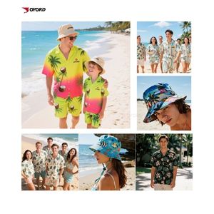OEM/ODM <strong>Men's</strong> Stylish Casual Hawaiian <strong>Bowling</strong> <strong>Shirts</strong> Comfortable Beach <strong>Shirt</strong> <strong>Men</strong> Camisas Resort Cuban Collar Button Down <strong>Shirts</strong> - Product Image 4