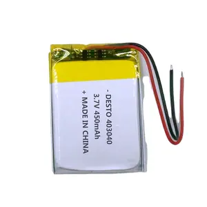 403040 3.7V 450mAh 1.665wh 4S LiPo pin 14.8V hardcase 552250 LiPo pin 3.7V 600mAh 7.6V Pin Lipo onbo 2S cho đồng hồ