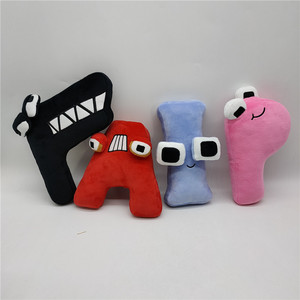 Nuevo Juguete de Peluche de Personajes de Dibujos Animados Creativos y Divertidos, Muñecos de Peluche del Alfabeto del <span class=keywords><strong>Anime</strong></span> - Product Image 2