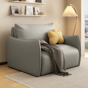 Canapé-<span class=keywords><strong>lit</strong></span> moderne convertible multifonctionnel, <span class=keywords><strong>fauteuil</strong></span>-<span class=keywords><strong>lit</strong></span> simple escamotable pour chambre et appartement, gain de place - Product Image 1