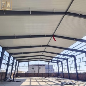 CE phê duyệt 1000 mét vuông hai tầng prefab Kết Cấu Thép kho chi phí thấp kim loại Xây Dựng Bộ dụng cụ cho trung tâm sử dụng - Product Image 1