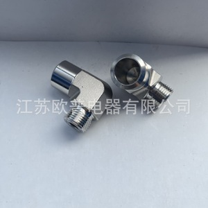 ข้อต่อท่อเหล็กสแตนเลส 304 แบบข้อศอกเกลียว NPT สำหรับใช้งานในอุตสาหกรรม - Product Image 3