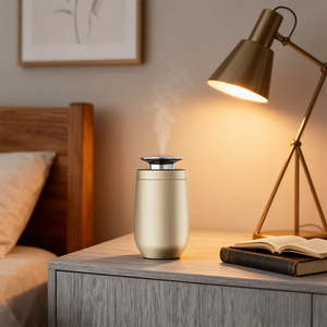 Diffuseur d'arômes portable en métal de haute qualité, électrique, pour table, petite surface, voiture, <span class=keywords><strong>mini</strong></span> diffuseur d'huiles essentielles pour la maison, garantie 1 an - Product Image 6