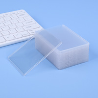 Vente en gros de Toploader transparent de cartes personnalisées Chargeur par le haut Mtg Yugion Card Folder Toploader Karte Halter Toploader pour Photocard