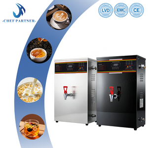 Trois robinets <span class=keywords><strong>d</strong></span>'eau chaude, capacité 35L, <span class=keywords><strong>d</strong></span>ébit 85L/H, distributeur sur pied/mural - Idéal pour les espaces publics et les entreprises - Product Image 6