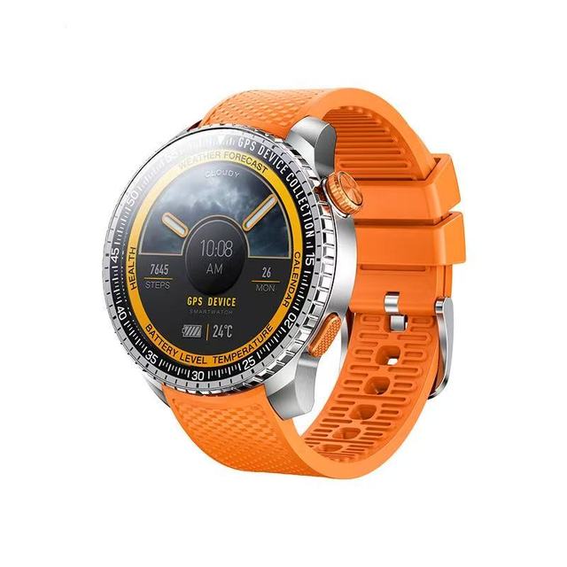 1.43" TFT 5ATM Waterproof GPS SmartWatch Reloj Inteligente Fitness Premium Phone AI Smart Watch with GPS for Men Women