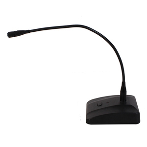 Microphone de table <span class=keywords><strong>filaire</strong></span> à condensateur col de cygne DC 3V avec sonnerie Ding Dong pour salle de réunion - Product Image 4