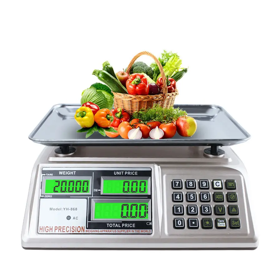 New Design Weighing Scale Price Computing Scale Measurement Digital Balanzas