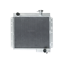 Radiateur de refroidissement en aluminium complet de 488 mm de large pour Toyota LandCruiser FJ40 FJ45 3.9L essence MT