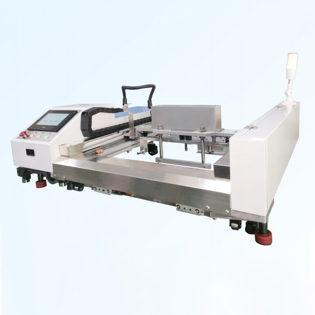 Automatic Flat Bed Screen Printer with Industries-Core Motor PLC Engine for Label & Cloth Printing
