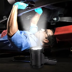 ไฟฉายสปอตไลท์พกพาพลังสูง สำหรับตั้งแคมป์ รุ่น HFBH ระยะไกล ไฟฉาย LED ชาร์จซ้ำได้ สำหรับใช้งานกลางแจ้ง - Product Image 4