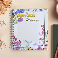 Reliure spirale Journaux Personnalisation Couverture rigide Organisateur mensuel Traqueur de dépenses Planificateur budgétaire pour l'impression
