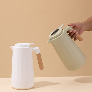 กระติกน้ำสุญญากาศแบบพกพา รักษาอุณหภูมิได้นาน 12-24 ชั่วโมง ความจุขนาดใหญ่ ดีไซน์ทันสมัยเรียบง่าย สำหรับใช้ในบ้านและสำนักงาน - Product Image 4