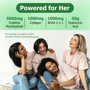 Factory Direct <b>Creatine</b> for women Gummies with Total Carbohydrates Supports Lean Muscle Elasticity Faster Recovery Gummies - Product Image 4