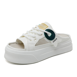 Zapatillas deportivas de mujer 2026: Antideslizantes, transpirables, con cordones, huecas, a la moda, para otoño, primavera y verano. Siempre en tendencia. - Product Image 2