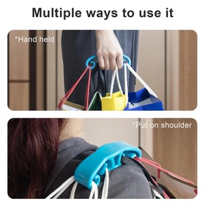Comfortable Grocery <b>Bag</b> <b>Carrier</b> Anti Pinch Handle Carry Handle Gadget Grocery <b>Bag</b> <b>Holder</b> Labor Saving Carry Shopping <b>Bags</b> - Product Image 5