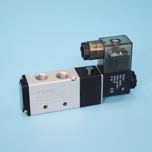 Válvula Solenoide de Fabricante 3W 4.8W de Acción Simple Monostable 1/4 de 5 Vías, Válvula Solenoide Eléctrica Neumática de 24V - Product Image 2