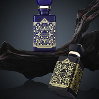 Parfum de Luxe Bois d'Oud Arabe pour Homme, Parfum Oriental Floral Boisé 100ml, Brume Corporelle du Moyen-Orient pour Sorties Décontractées