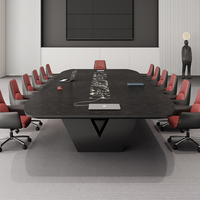 Ensemble de chaises de table de conférence de luxe en MDF, design moderne modulaire, mobilier commercial pour usage domestique ou professionnel