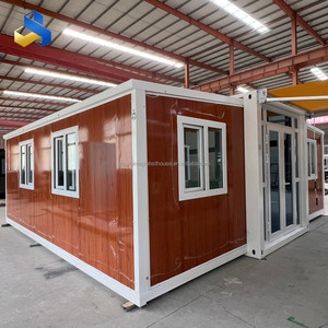 <span class=keywords><strong>Villa</strong></span> préfabriquée de luxe extensible de 20 pieds, 3 chambres, transformable en maison-conteneur pour hôtels, fabriquée à partir de panneaux sandwich en acier - Product Image 4