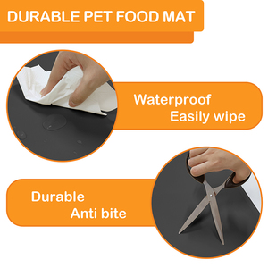 100*75cm Overs ize Silikon Tier Welpe Schlaf matten Wasserdichte rutsch feste Haustier Hund Katze Fütterung matten - Product Image 5