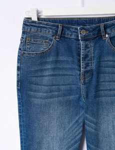 High Quality <b>Print</b> Straight Denim <b>Jeans</b> New Design Custom Dirty Wash <b>Jeans</b> for <b>Men</b> - Product Image 6