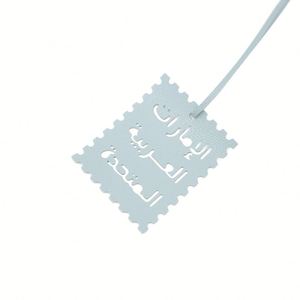 Nuevos Dijes de Letras Árabes con Alfabeto Pu, Elegantes Llaveros de Cuero, Colgantes Creativos para Bolsos - Product Image 1