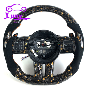 <span class=keywords><strong>Volant</strong></span> de voiture en fibre de carbone forgé sur mesure pour Chrysler Dodge SRT-8 Grand Cherokee Trackhawk, design de style course - Product Image 1