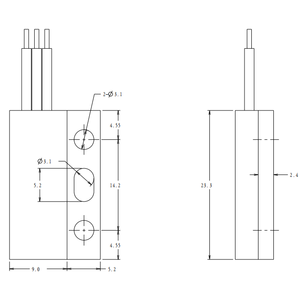220V/24V Voltage Magnetic <b>Reed</b> Switch Hall Sensor NPN Output 12mm Detection Proximity Sensor for Door - Product Image 6