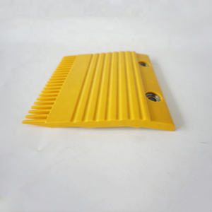 ECO3000 ECOC KM3719606 3711044 Plaque de peignes en plastique jaune recouverte d'aluminium pour escalier roulant CTR 198*180*99mm 22 dents Pièces de rechange pour escalier roulant - Product Image 3