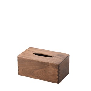 Boîte à mouchoirs en bois de noyer massif 20x12x10cm, rangement de bureau pour la maison, la voiture, le restaurant, avec option d'impression de logo - Product Image 3