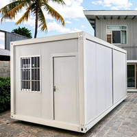 Pièce modulaire de conteneur de bureau de 20 pieds, pièce préfabriquée de conteneur d'entrepôt